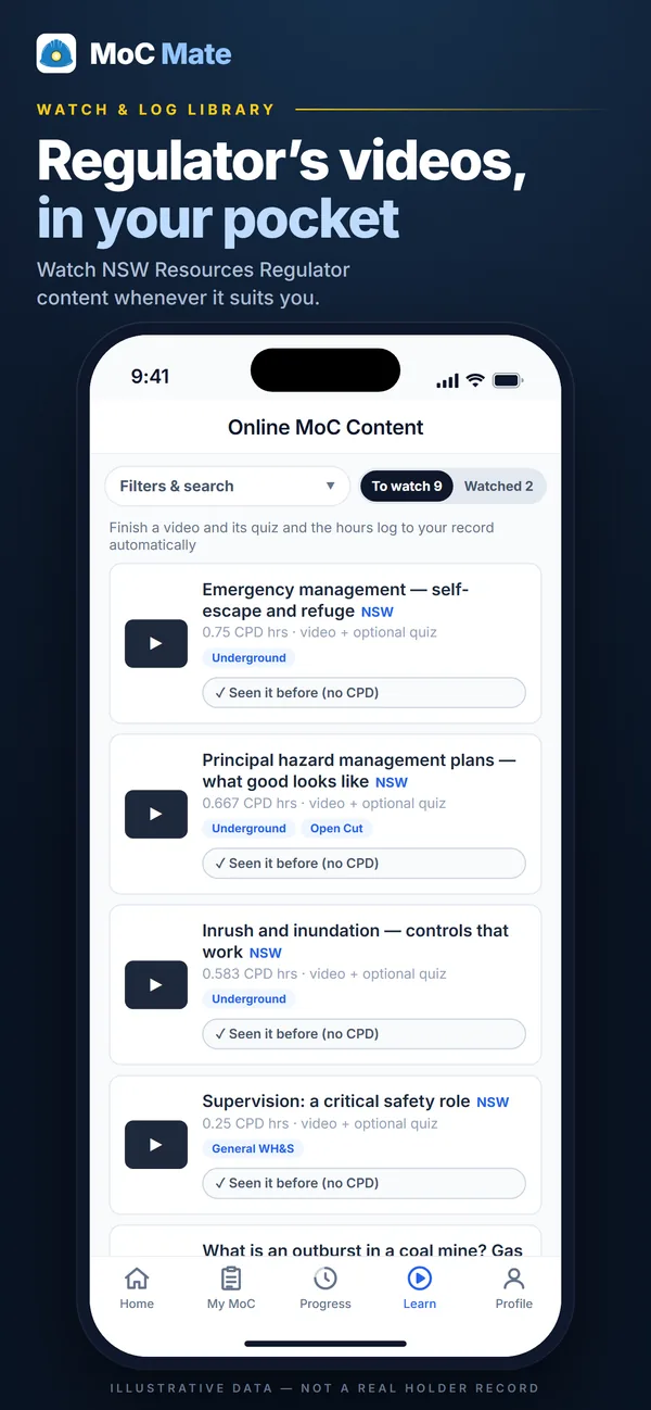 Regulators videos, in your pocket